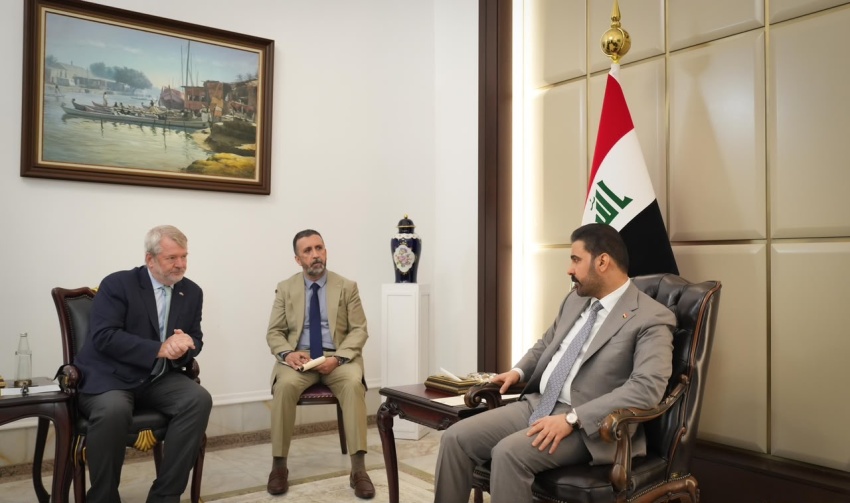 الزيدي يبحث مع مبعوث الأمم المتحدة الشراكة التنموية والاقتصادية » وكالة بغداد اليوم الاخبارية