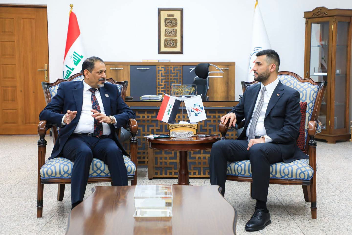 رئيس اتحاد الصناعات العراقي يبحث مع وزير الكهرباء دعم القطاع الصناعي