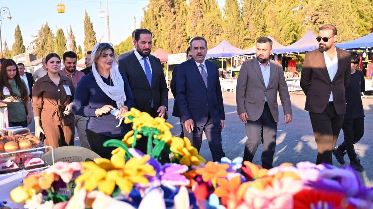 في أربيل.. افتتاح مهرجان للأعمال اليدوية والعلامات التجارية الكوردية
