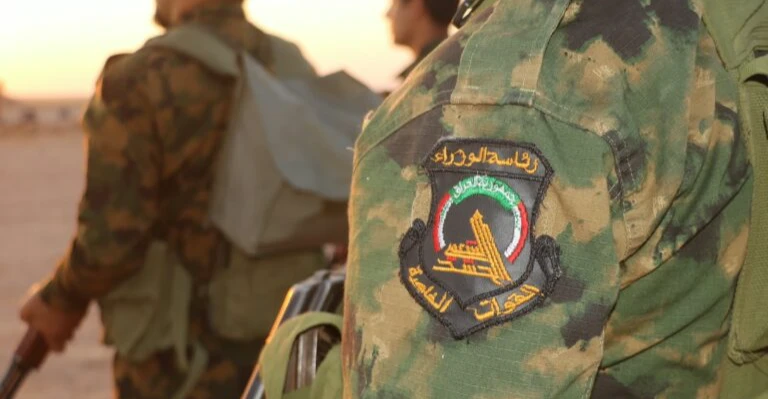 شفق نيوز..الحشد الشعبي ينتشر على الحدود السورية (صور)
