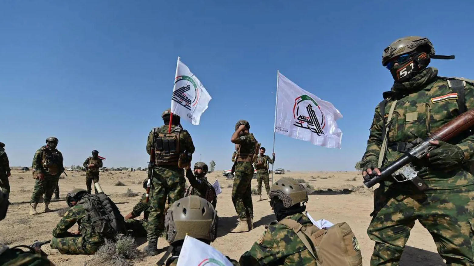 انتشار قوة إضافية من الحشد الشعبي على الحدود العراقية – السورية
