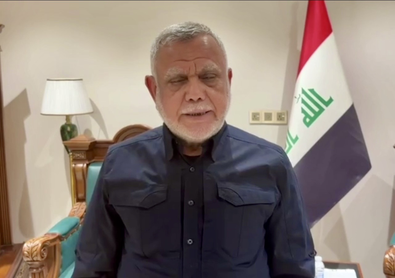 هادي العامري يخاطب ابناء المقاومة الاسلامية : اجلوا اي رد فعل على العدوان الامريكي لاجل مصلحة العراق