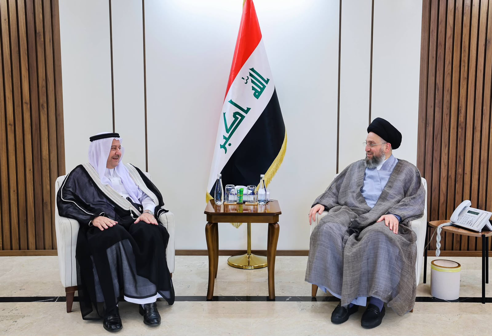 الحكيم يؤكد ضرورة مواجهة التحديات بمزيد من اللُّحمة الوطنية ونبذ خطاب الفرقة