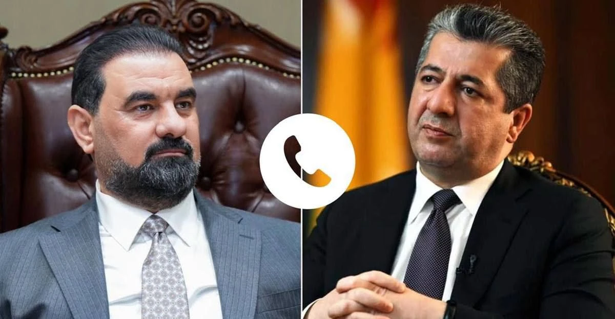 شفق نيوز..الحلبوسي يهاتف مسرور بارزاني ويدين استهداف مكتبه الخاص