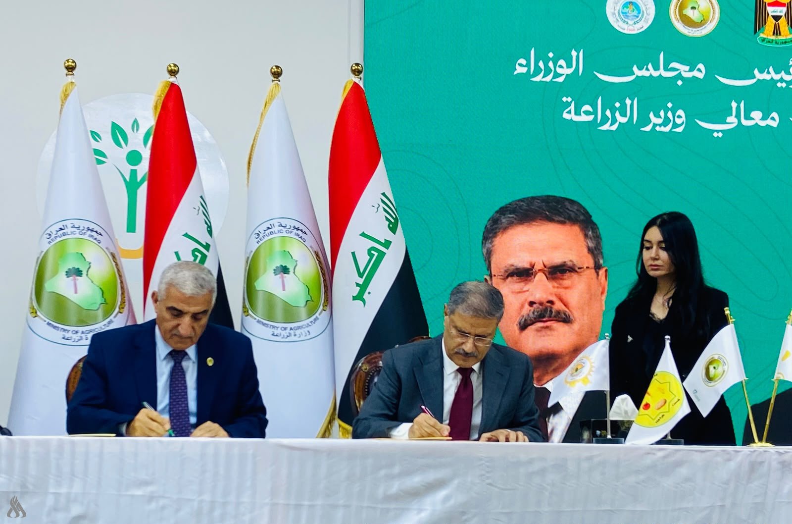 وزارة الزراعة توقّع مع منظمة «أكساد» أربع اتفاقيات خلال فعاليات الأسبوع الزراعي ببغداد