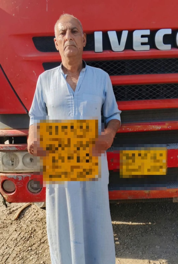 شرطة ديالى تضبط عجلة بـ3 لوحات تسجيل و5 سنويات مزورة في بني سعد