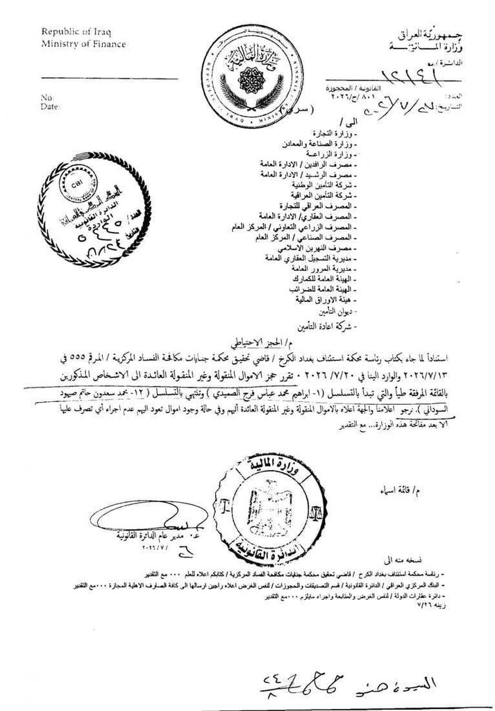 بينهم نواب ومستشار سابق.. حجز أموال 12 شخصية سياسية