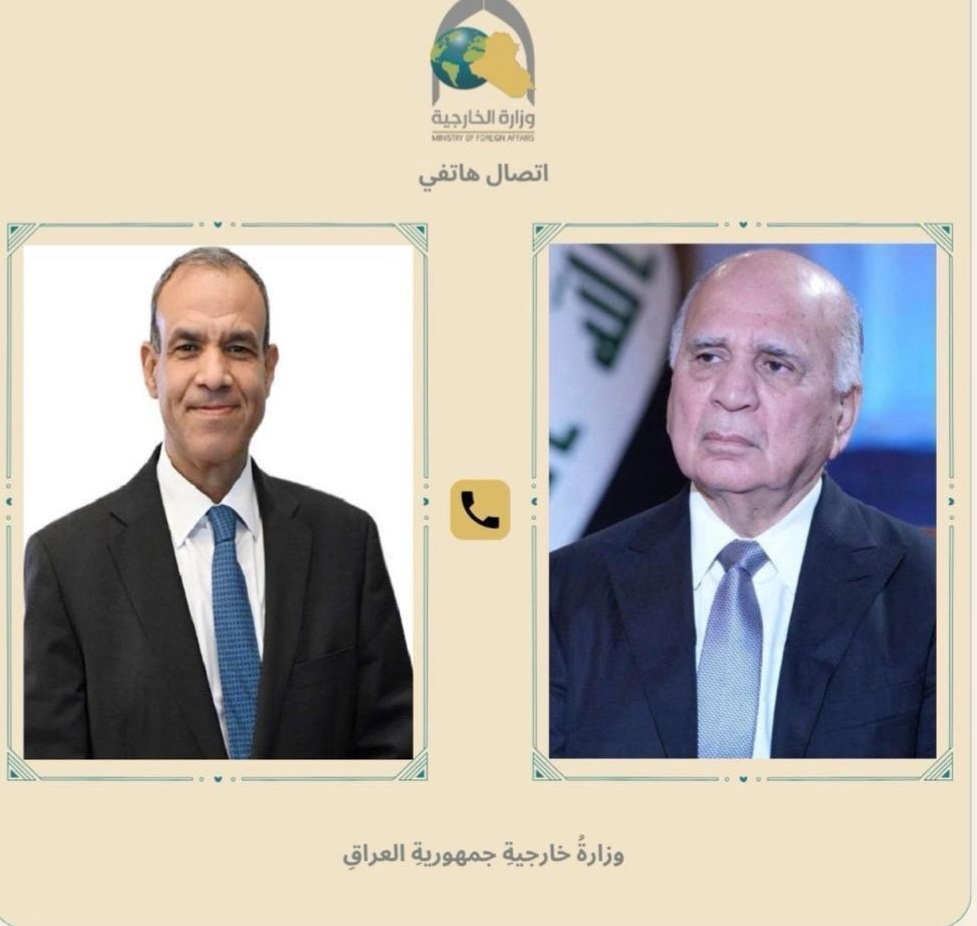 وزير الخارجية ونظيره المصري يؤكدان أهمية خفض التصعيد