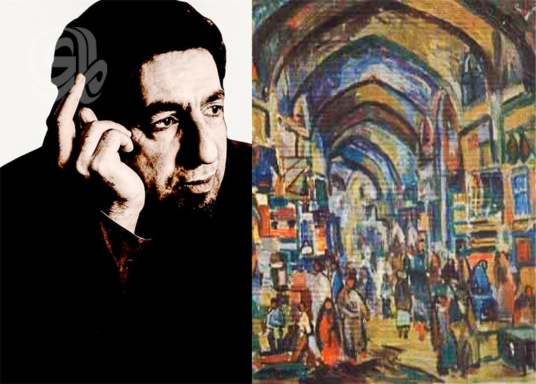 صورة شخصية لرسام غائب