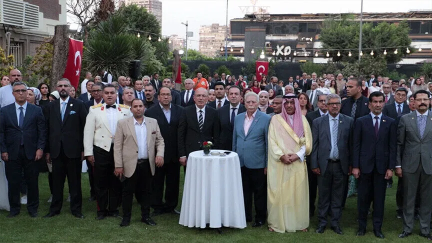 سفارة تركيا في مصر تحيي عيد النصر