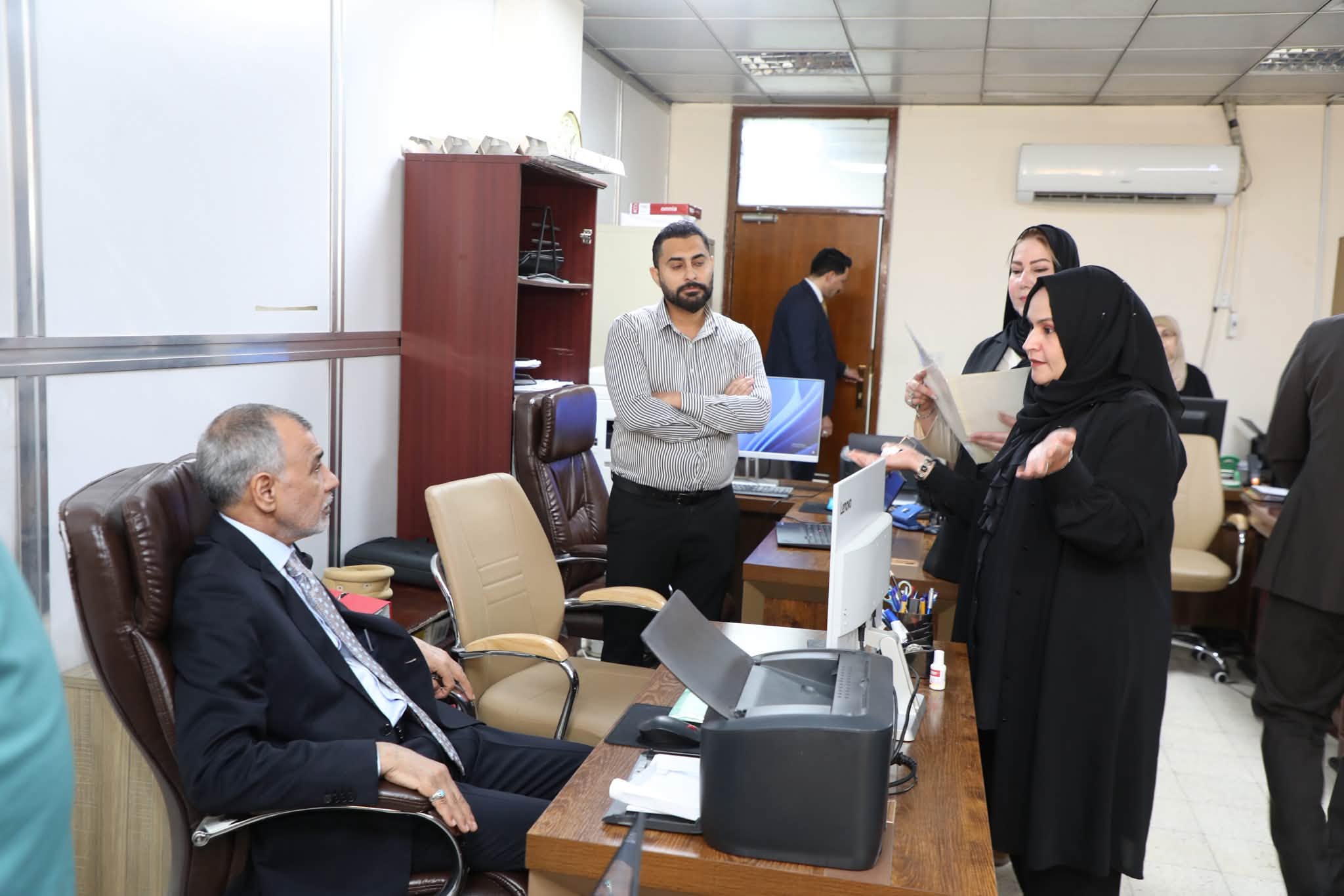 وزير المالية يتابع تفاصيل موازنة 2027 مع الموظفين – بيان
