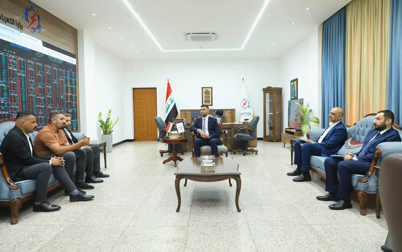 وزير الكهرباء يبحث مع ممثلي قراء المقاييس أبرز التحديات التي تواجه عملهم