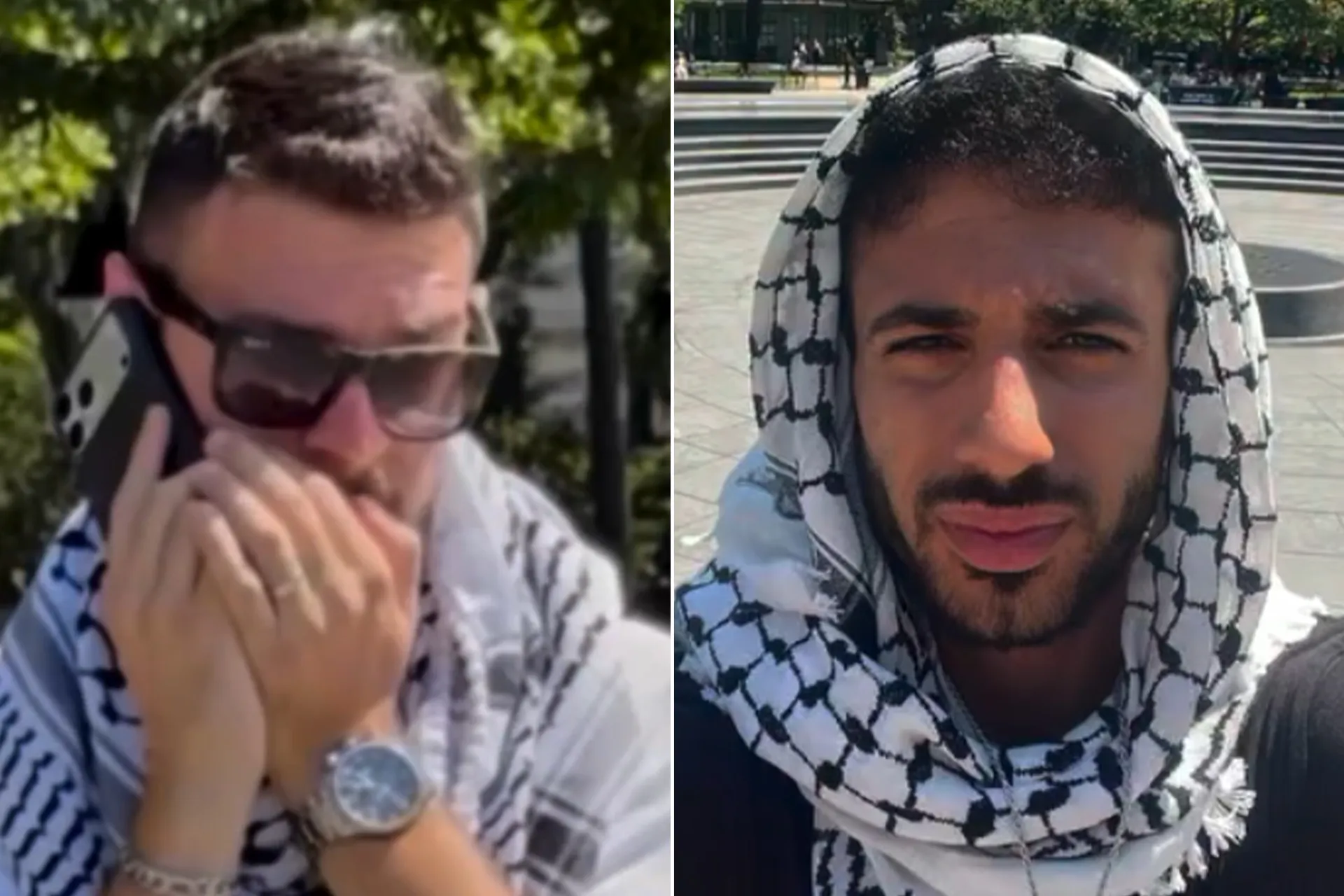 “فخ” الكوفية.. كيف حاول جنود إسرائيليون استدراج مؤيدي فلسطين في نيويورك؟