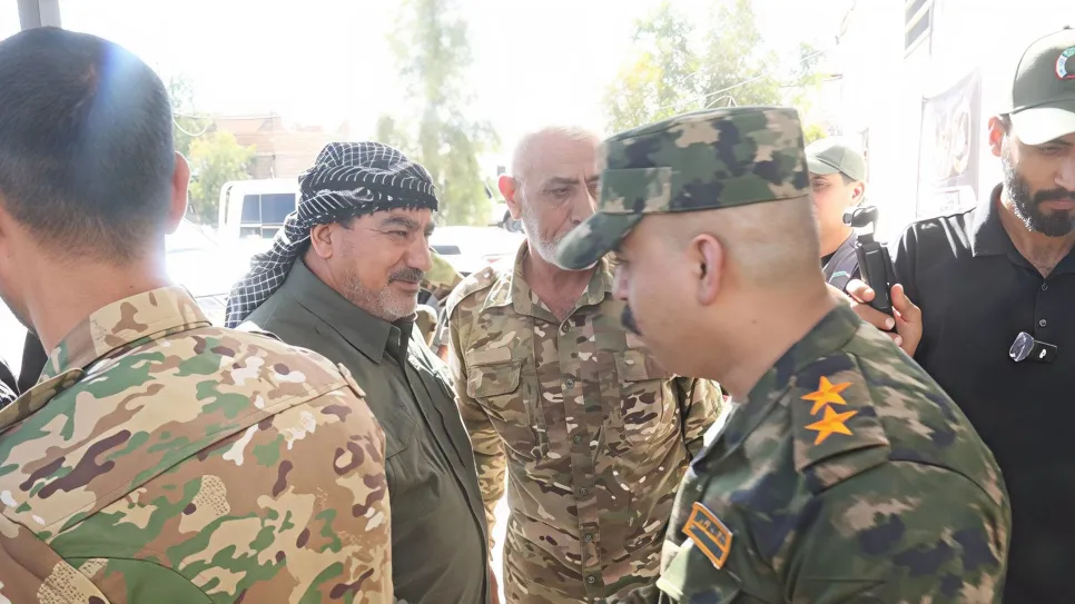 قاسم مصلح ينفي إخلاء مقرات الحشد الشعبي في الأنبار