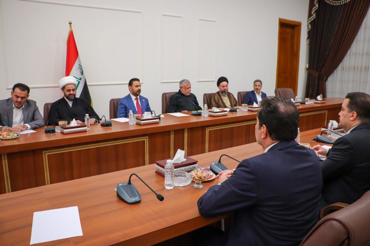 الزيدي يعلن خلال اجتماع الاطار التنسيقي ان النقاشات المتعلقة باستكمال التشكيلة الحكومية ستُستكمل خلال الأسبوع الحالي