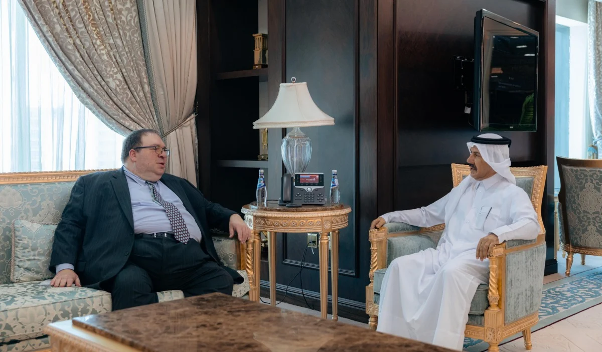 الأمين العام لوزارة الخارجية يودع سفير تركيا