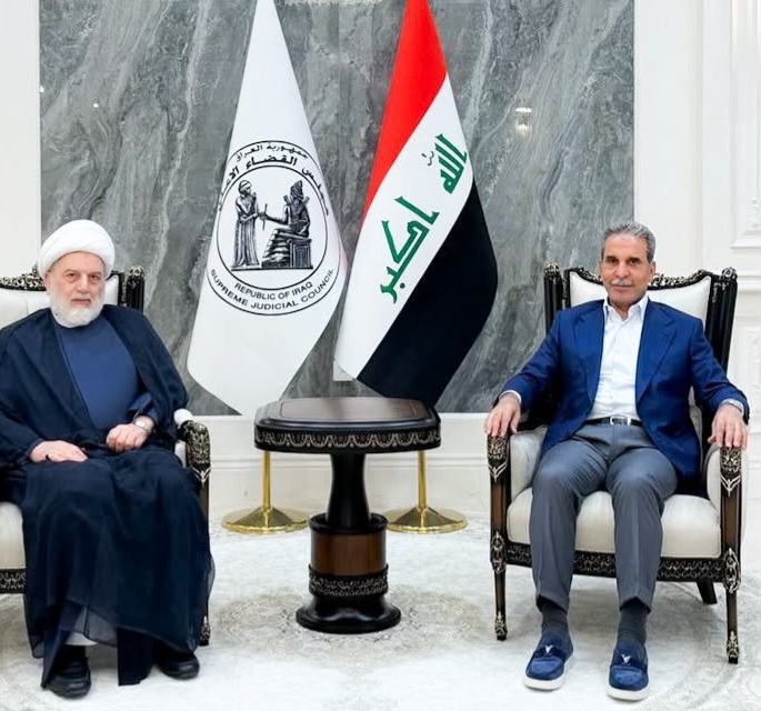 القاضي زيدان والشيخ حمودي يؤكدان أهمية ترسيخ سيادة القانون والالتزام بالدستور